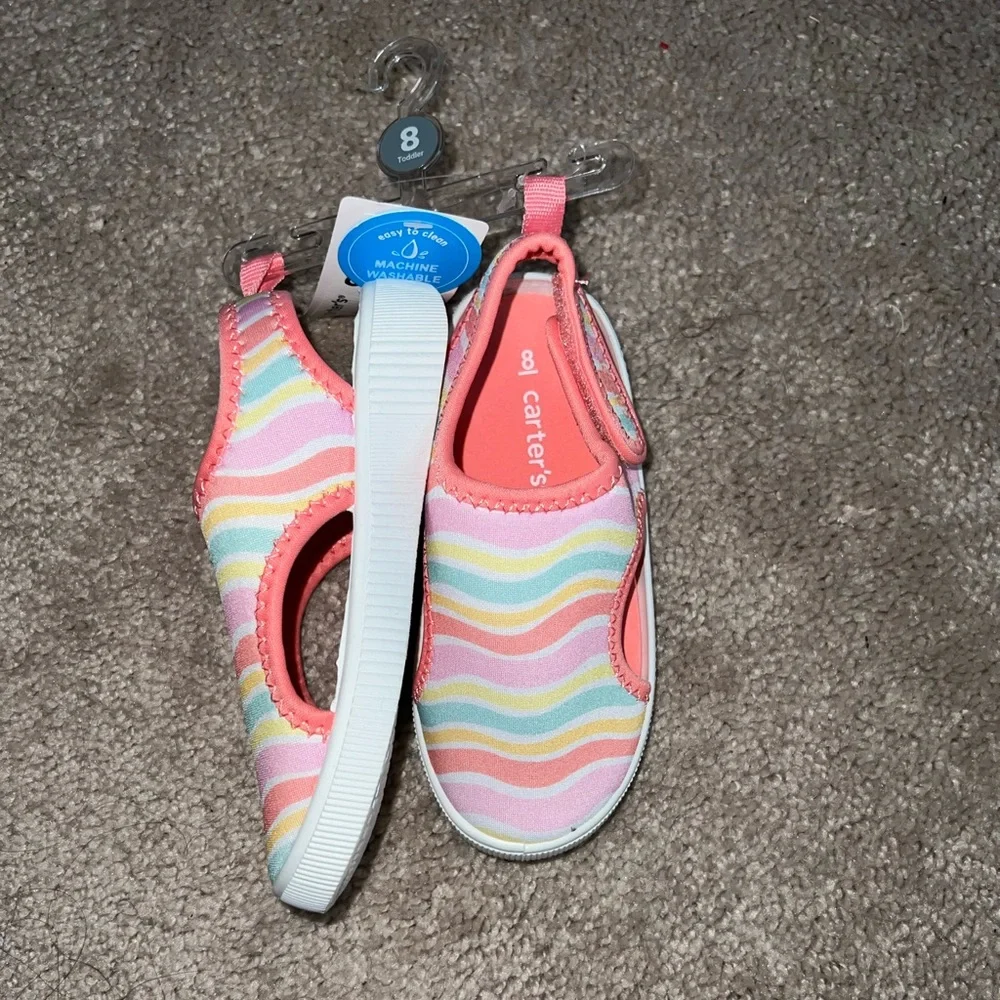 New Carters Girls Colorful Water Shoes